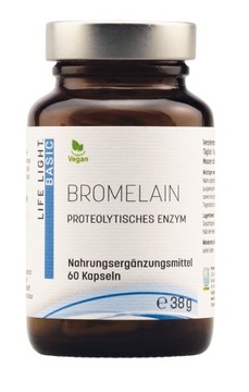 LIFE LIGHT NATURALNA BROMELAINA WYCIĄG Z ANANASA