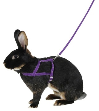 КЕРБЛ шлейка для кролика з повідцем, р. M 21-35 см [81760]