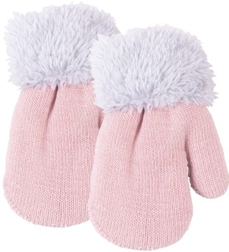 Дитячі зимові утеплені рукавички на один палець з хутром 10 см Y870A