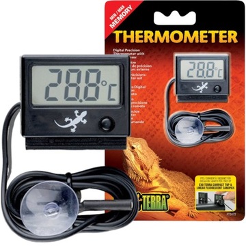 Exo Terra ЖК-электронный термометр для террариума вивария Фавнария