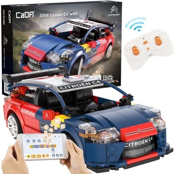 CADA CITROEN C4 WRC 329 EL. АВТОМОБИЛЬ, УПРАВЛЯЕМЫЙ ТЕЛЕФОНОМ BLUETOOTH