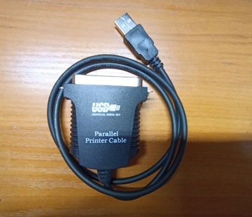 Адаптер USB кабель для LPT Centronics принтер AK12 0,8 м. 2 шт.