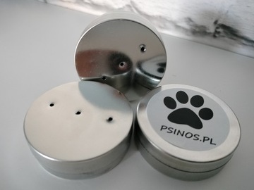 Nosework контейнери 3 металеві банки для собак MIX