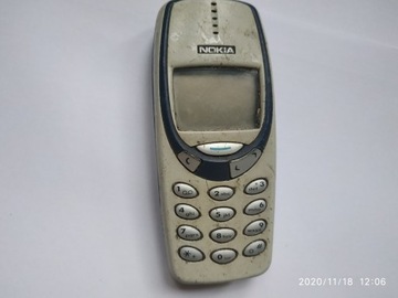 Мобильный телефон Nokia 3310 исправен, но недостатки fv
