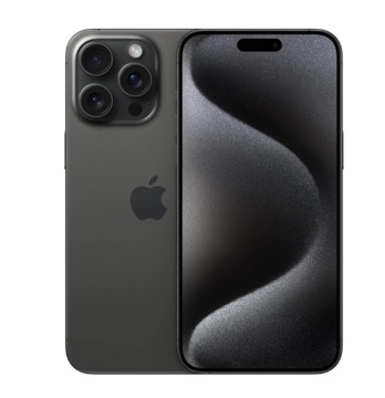 Смартфон APPLE iPhone 15 Pro Max 256GB Титан чорний MU773PX / A