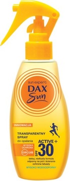 Dax Sun прозрачный спрей для загара SPF 30