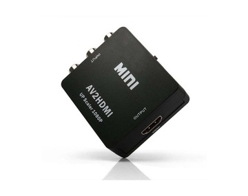 CVBS-HDMI композитный видео конвертер в HDMI черный