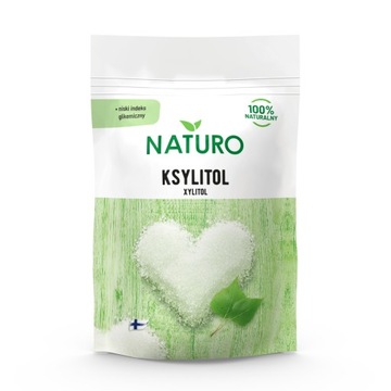 Ксиліт-березовий цукор замінник цукру натуральний 100% 500г / Naturo