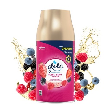 GLADE запас пополнения освежитель клубника шампанское