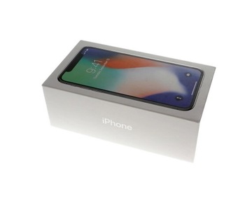 Apple iPhone X коробка 64GB серебро оригинал