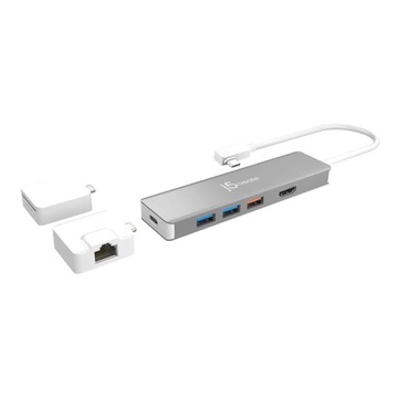 j5create jcd375 концентраторы и концентраторы USB 3.2 Gen 2 (3.1 Gen 2) Type-C ...