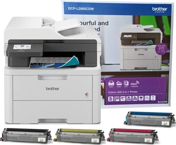 BROTHER DCP-L3560cdw дуплекс Wi-Fi многофункциональный светодиодный лазерный цвет