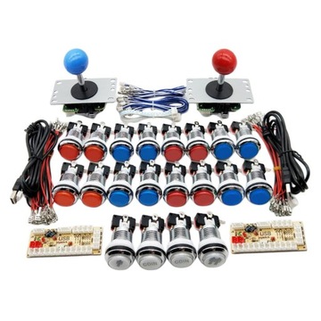 : 2 Players Arcade Buttons and джойстик USB Style4