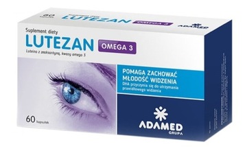 Lutezan Omega 3 60 капсул зрение глаза