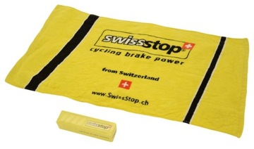 SWISSSTOP логотип плюшевое полотенце