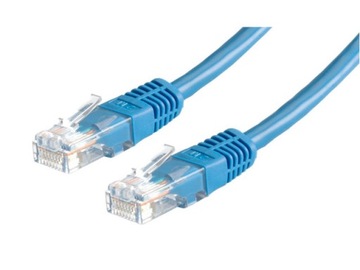 Сетевой кабель LAN ethernet CAT 6 PatchCord 2M синий
