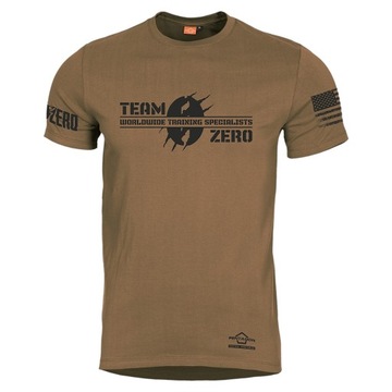 Мужская хлопковая футболка Pentagon Ageron "Zero Edition" Coyote 4XL