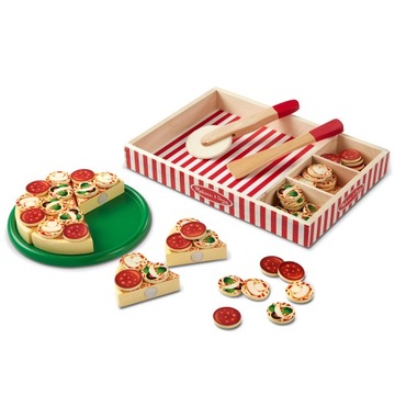 Дерев'яна Піца магазин Піцерія іграшки для дітей