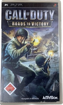 CALL of Duty ROAD VICTORY набор для PSP