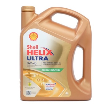 Масло Shell Helix Ultra 0w40 4L дизель бензин LPG