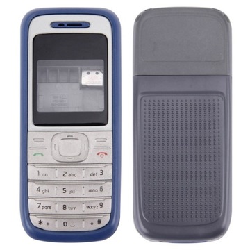 Full Housing Cover for Nokia 1200 / 1208 / 1209 Blue
