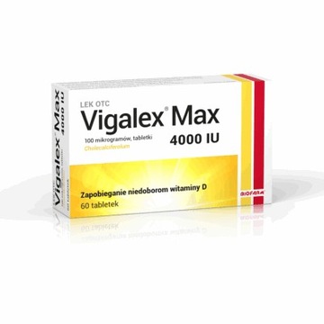 BIOFARM Vigalex Max 4000 МО, 60 таблеток