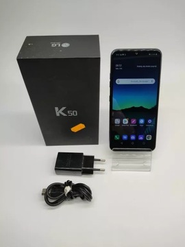 Телефон LG K50 полный комплект