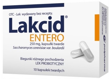 Lakcid ENTERO пробиотик диарея 10 капсул