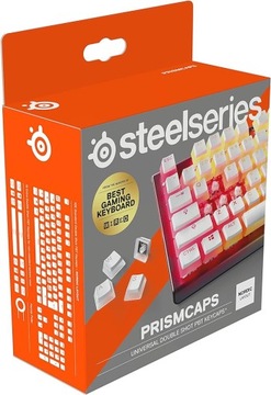 Ковпачки для ключів SteelSeries PRISMCAPS макет SE чорний