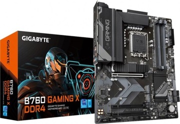 Материнская плата GIGABYTE B760 GAMING X DDR4 ATX s1700