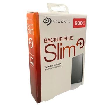 Внешний жесткий диск Seagate BACKUP PLUS 500 ГБ + подарок