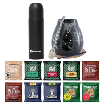 Набор напольный Yerba Mate 10x50g Marmol Yerbomos