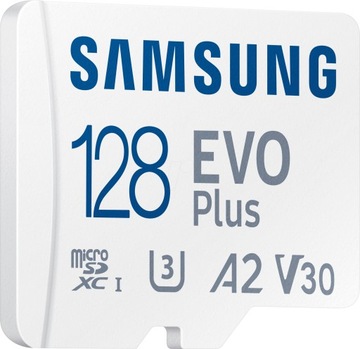 Карта пам'яті Samsung EVO + 128GB micro SD 100MB / s