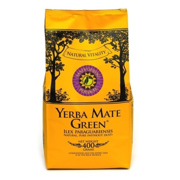 Yerba Mate Green Potente 400G Ilex paraguariensis