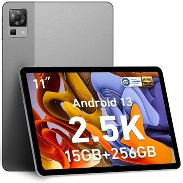 Doogee T30pro планшет 15 ГБ/256 ГБ 11 " Tab Android 13 2,5 K PAD 8580 мАч серый