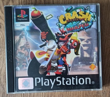 Crash Bandicoot 3 Warped PS1 PSX + демо Winter Releases ' 98 полный комплект