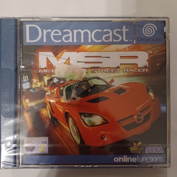 MSR Metropolis Street Racer, Sega Dreamcast, DC, новое в пленке, Примечание описание