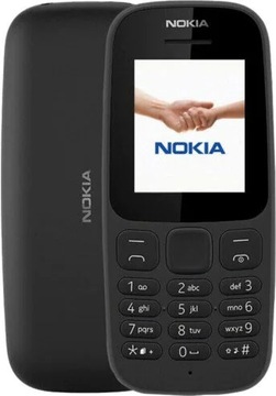 Телефон NOKIA 105 Dual Sim _ черный