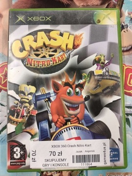 XBOX CLASSIC CRASH NITRO КАРТ / ГОНКИ