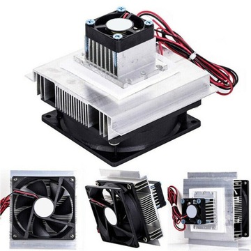 ПОЛУПРОВОДНИКОВЫЙ ОХЛАЖДАЮЩИЙ КОМПЛЕКТ DIY УДОБНЫЙ И ПРАКТИЧНЫЙ 12V 6A 60W