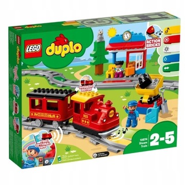LEGO DUPLO 10874 железнодорожные пути
