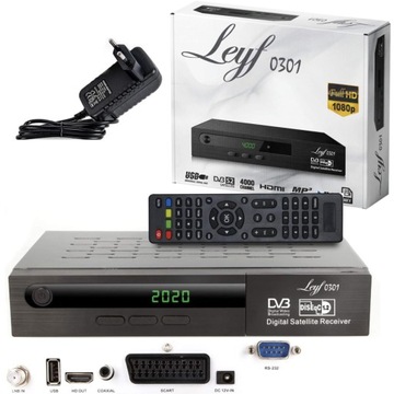 Тюнер LEYF 0301 тюнер ТВ декодер DVB-S Leyf 0301 60c277