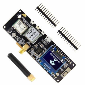 ESP32 TTGO Meshtastic T-Beam V1. 1 LILYGO OLED GPS LORA 433Mhz