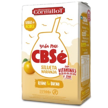 Yerba Mate CBSE SILUETA NARANJA 500г для схуднення!