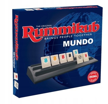 ИГРА RUMMIKUB MUNDO СЕМЕЙНАЯ ИГРА ЧИСЕЛ 0460