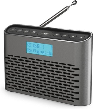 ПОРТАТИВНИЙ РАДІО Я-BOX ТОНКИЙ 5 ВТ МІНІ-РАДІО ПЕРЕЗАРЯДЖАЮТЬСЯ DAB + КУХНЯ АУДІО