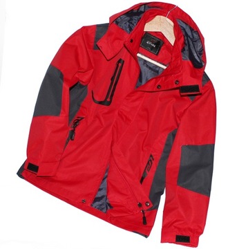 Красный графит переходная куртка весна тонкий легкий 134