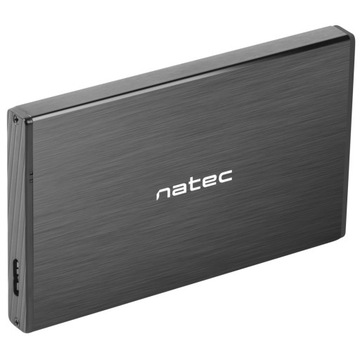 КОРПУС HDD / SSD ВНЕШНИЙ NATEC RHINO GO SATA 2,5 " USB 3,0 ЧЕРНЫЙ MICRO