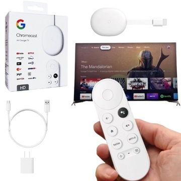 Медиаплеер Google Chromecast 4.0 HD