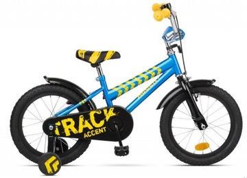 Детский велосипед Accent Track Wheels 16 Blue